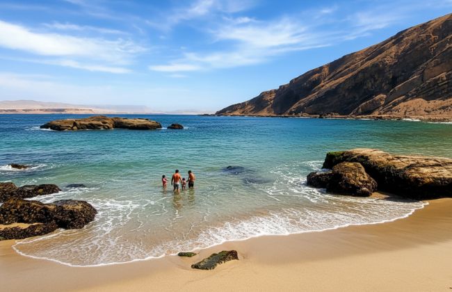 Playa La Mina paracas